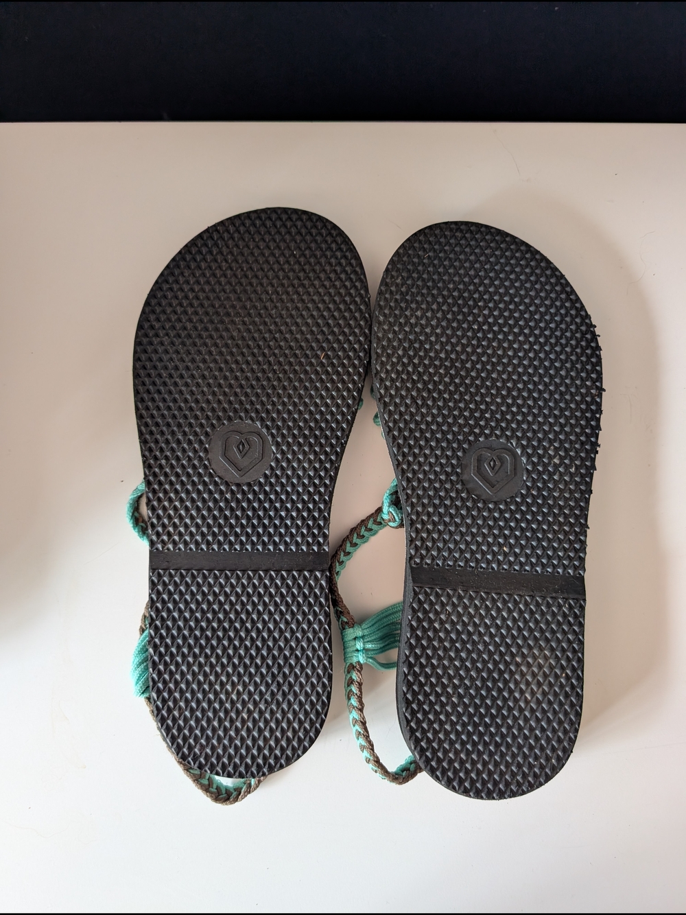 Bokyna Germany Freedom Braided Turquoise Ladies' Sandals - Picture 6 of 6